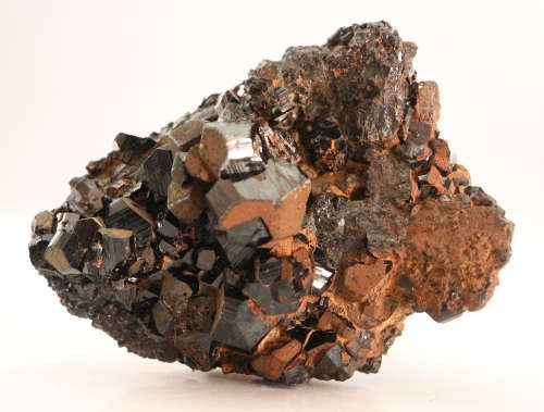 Black Tourmaline Crystal Cluster, Erongo Mnt Region, Namibia