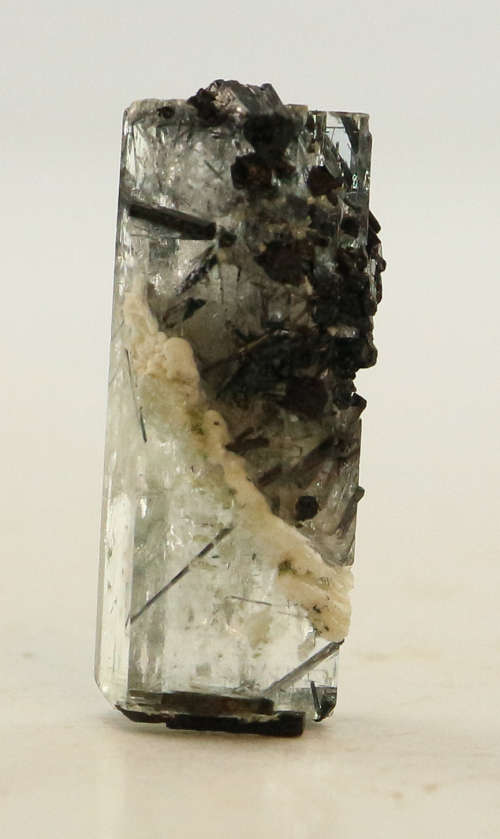 Schorl on Aquamarine, Erongo Mnt Region, Namibia