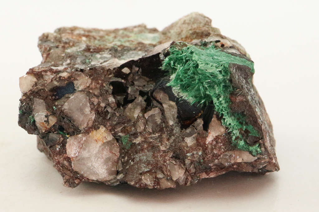 Malachite on Matrix, Skorpion Mine, Karas Region, Namibia