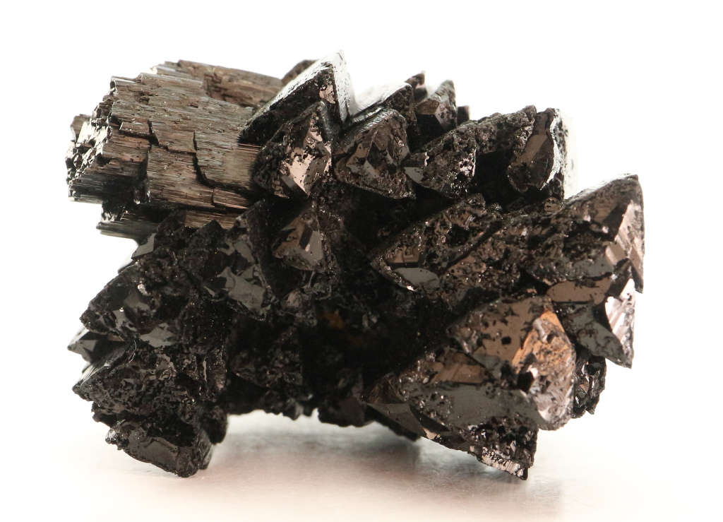 Black Tourmaline Crystal Cluster, Erongo Mnt Region, Namibia