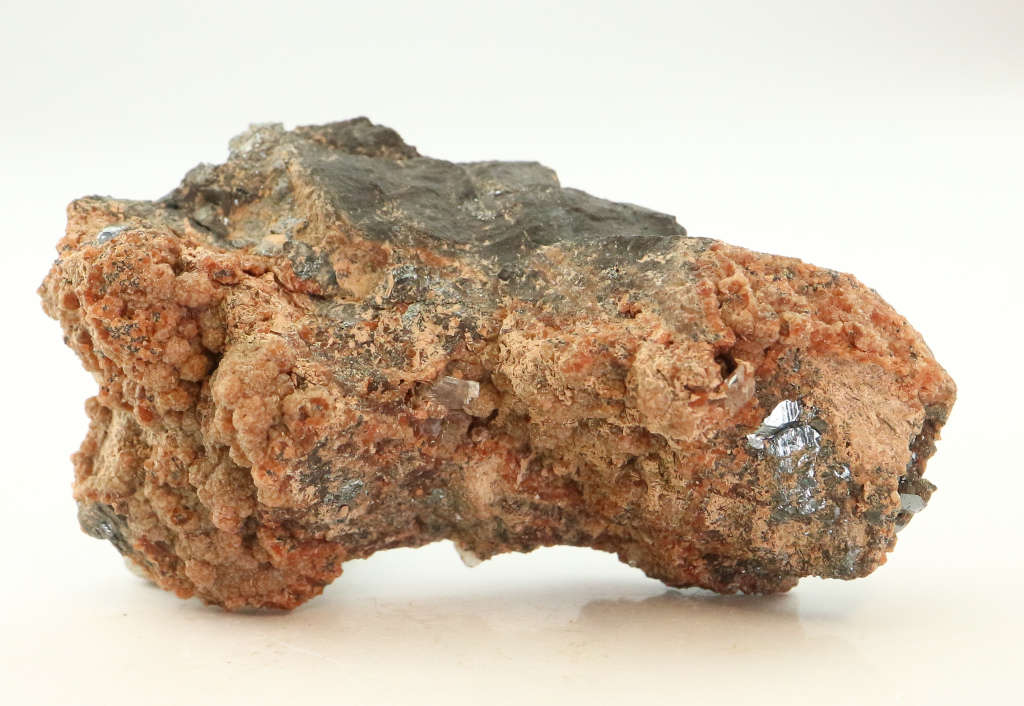 Andradite on Hematite on Matrix, N`Chwaning II, Northern Cape, South Africa