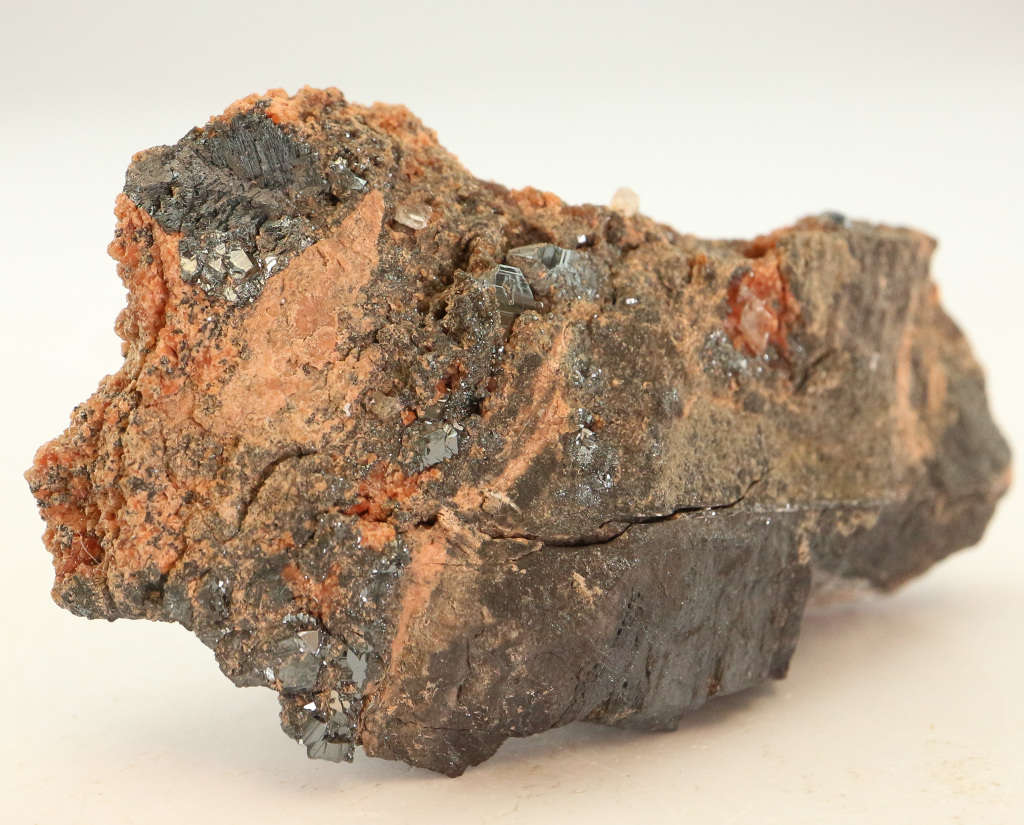 Andradite on Hematite on Matrix, N`Chwaning II, Northern Cape, South Africa