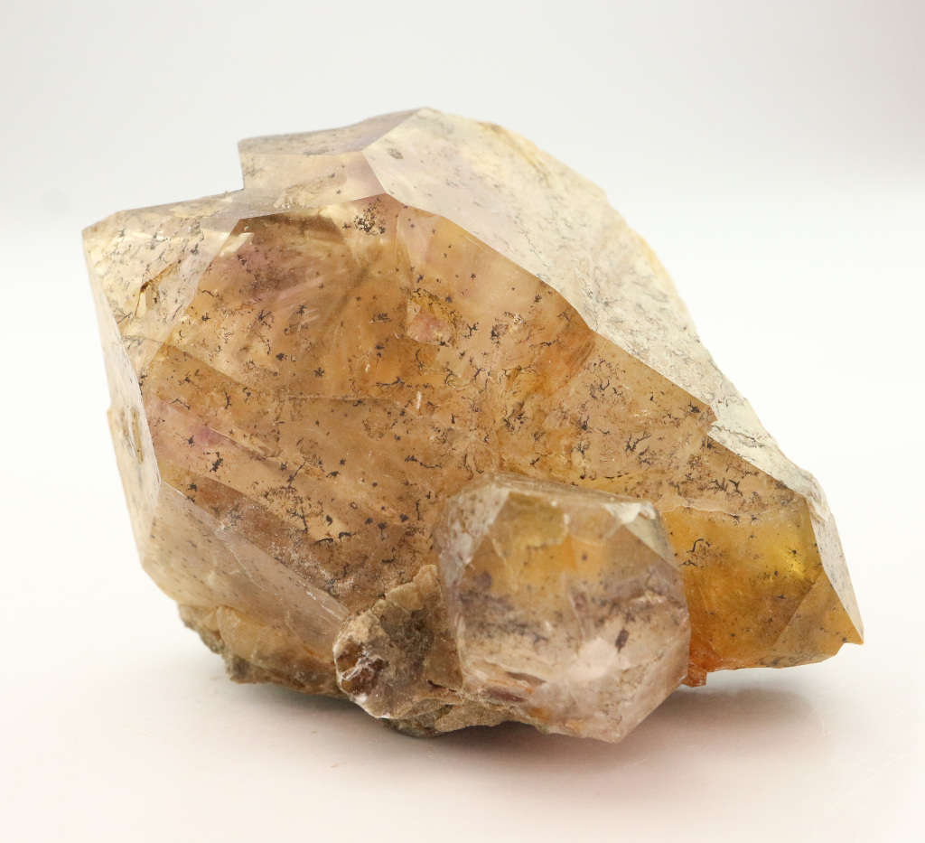 Amethyst Smoky Quartz, Gobobosebberge Mnt, Namibia