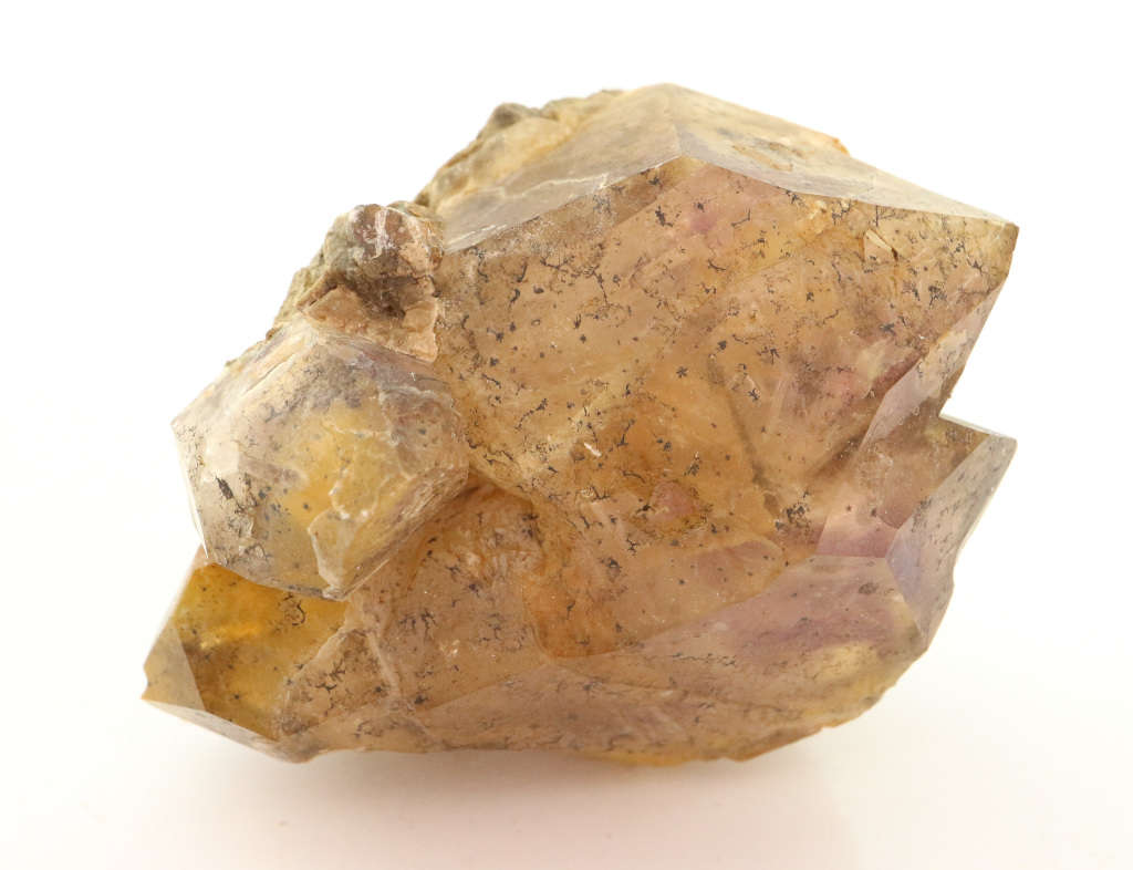 Amethyst Smoky Quartz, Gobobosebberge Mnt, Namibia