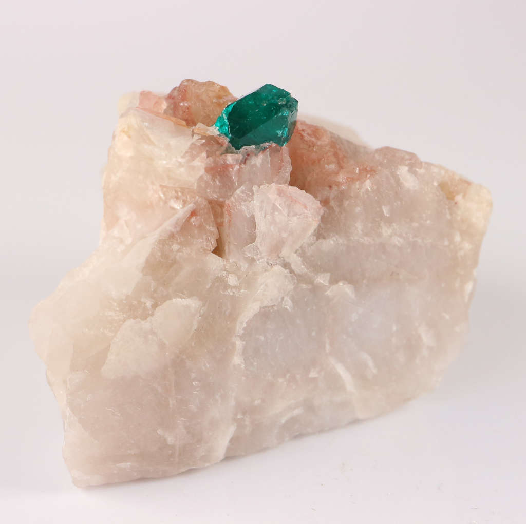 Dioptase on Matrix, Kaokoveld Region, Namibia