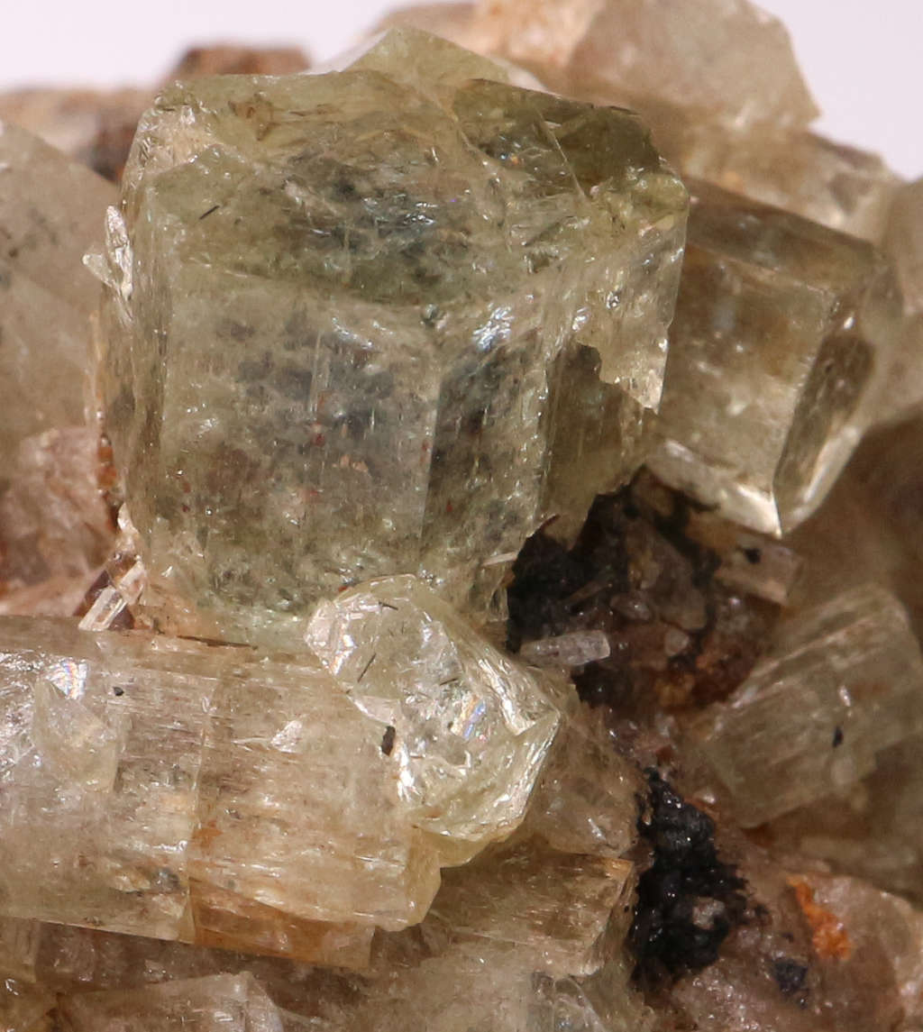 Aquamarine on Matrix, Erongo Mnt, Namibia