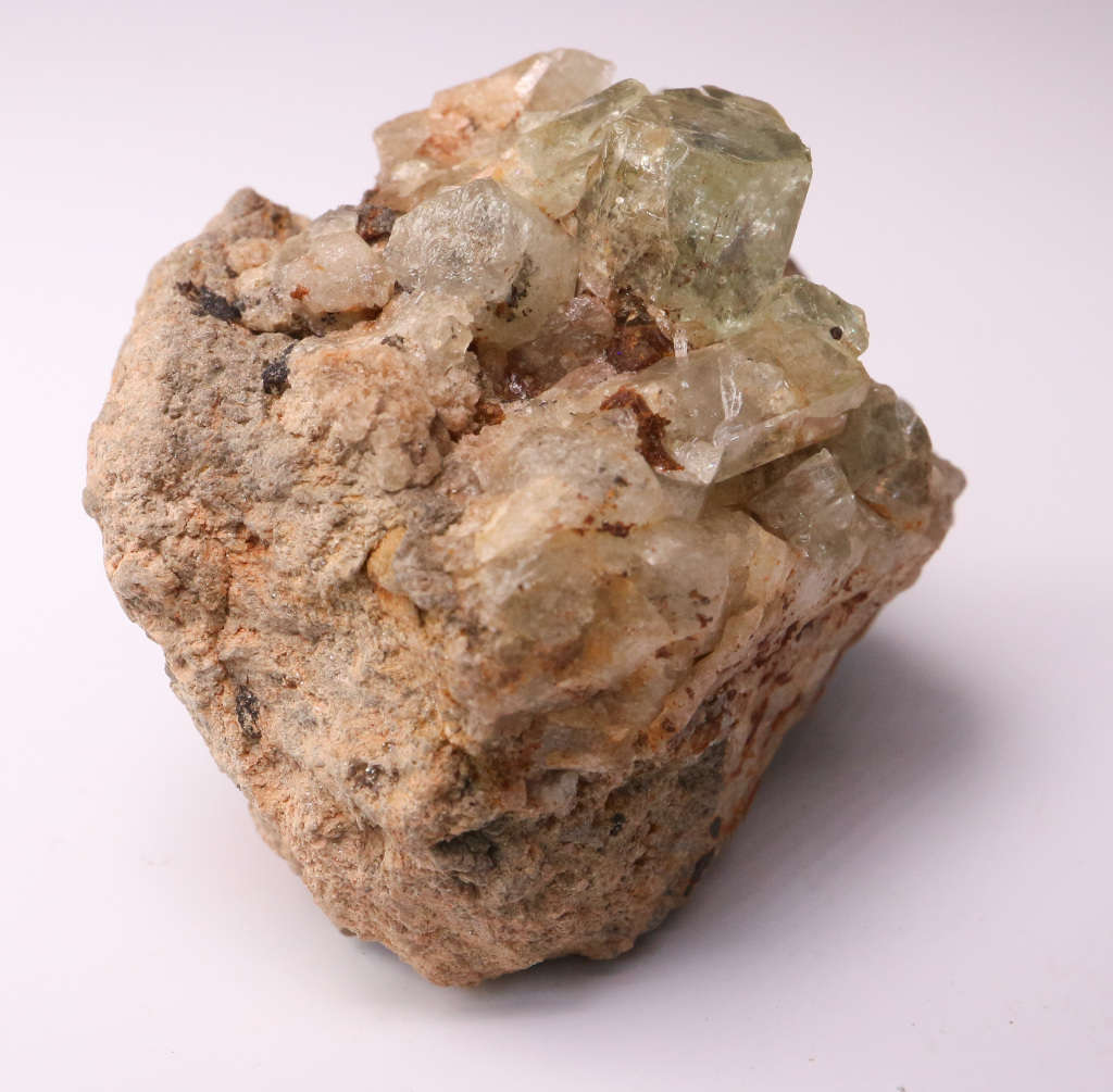 Aquamarine on Matrix, Erongo Mnt, Namibia