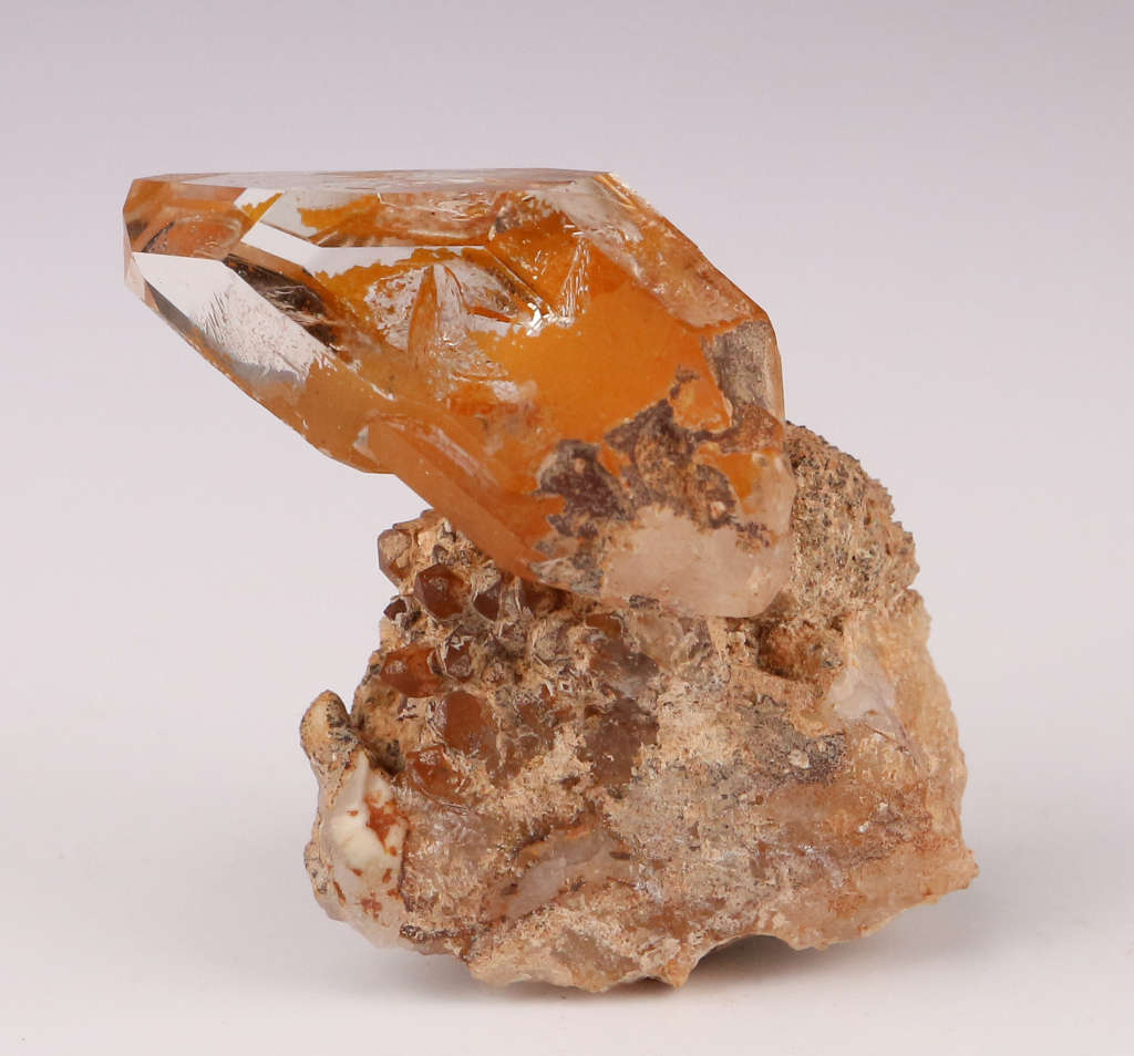 Smoky Quartz on Matrix, Gobobosebberge Mnt, Namibia