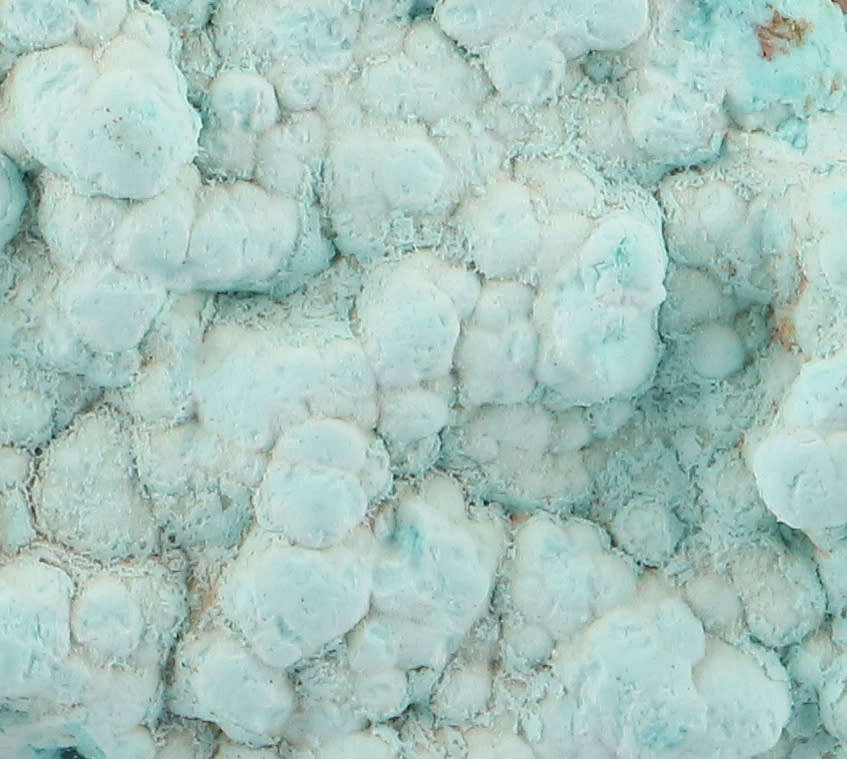 Shattuckite on Quartz, Kaokoveld Region, Namibia