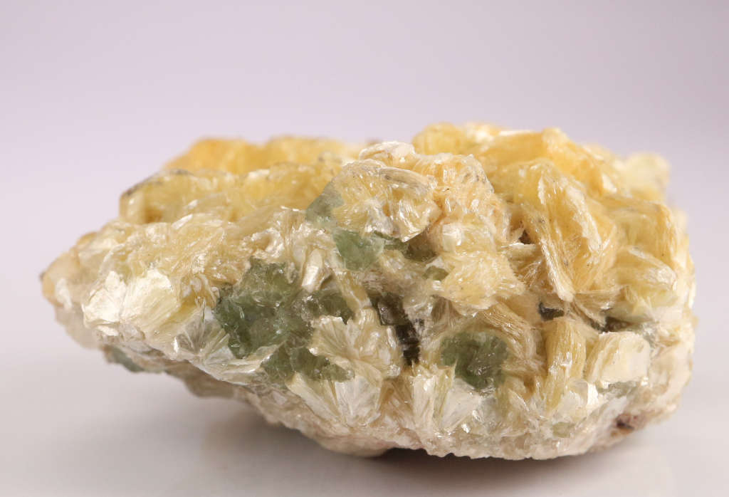 Muscovite on Fluorite Cluster, Erongo Mnt Region, Namibia
