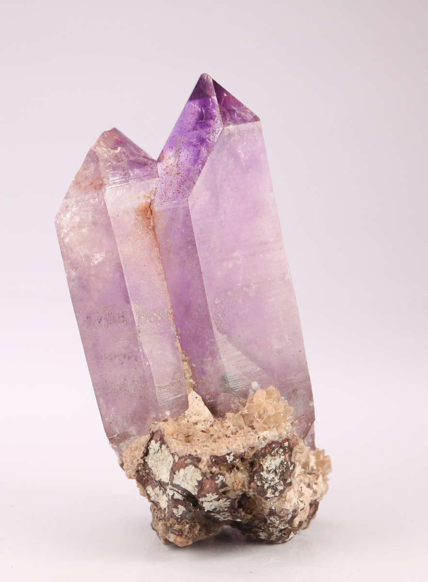 Amethyst incl Quartz, Gobobosebberge Mnt, Namibia