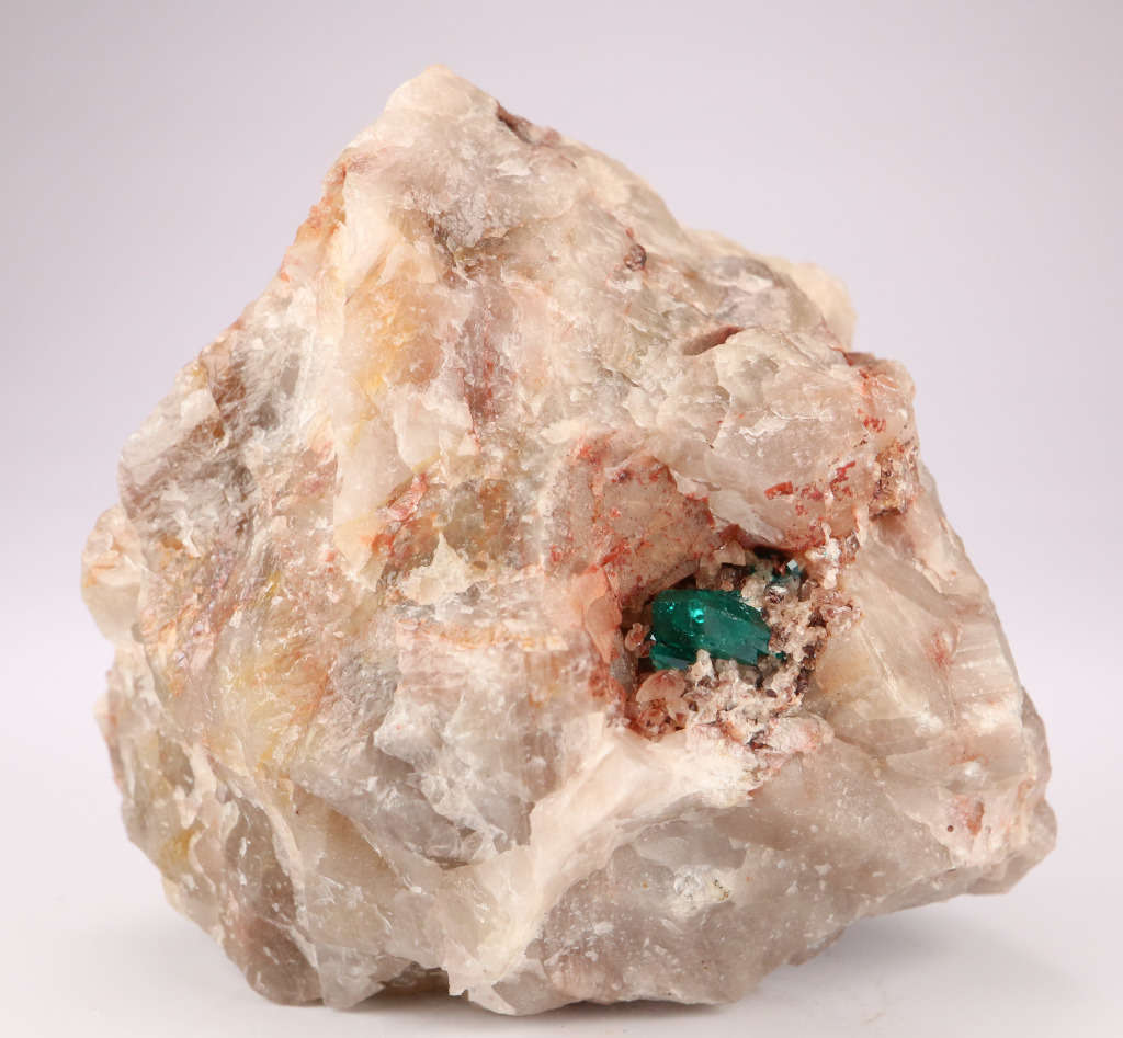 Dioptase on Matrix, Kaokoveld Region, Namibia