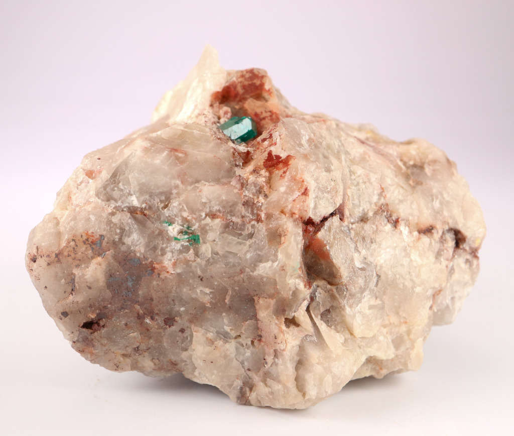 Dioptase on Matrix, Kaokoveld Region, Namibia
