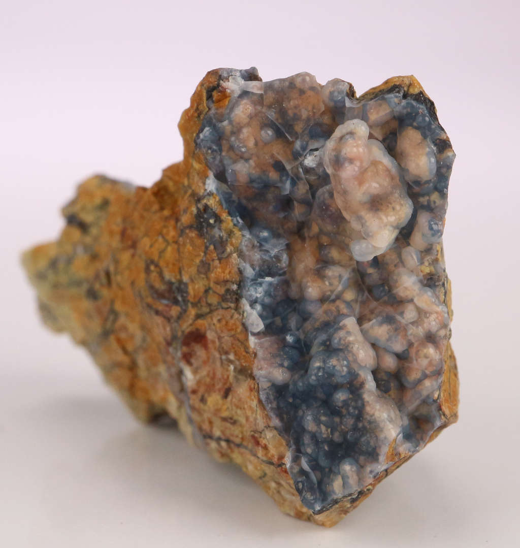 Chalcedony on Matrix, N`Chwaning II, Northern Cape, South Africa