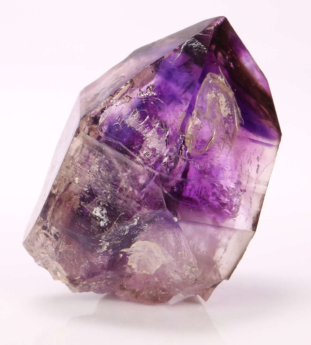 Polished Amethyst incl Quartz, Gobobosebberge Mnt, Namibia