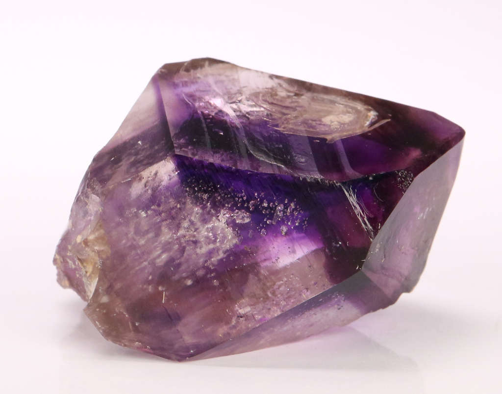 Polished Amethyst incl Quartz, Gobobosebberge Mnt, Namibia