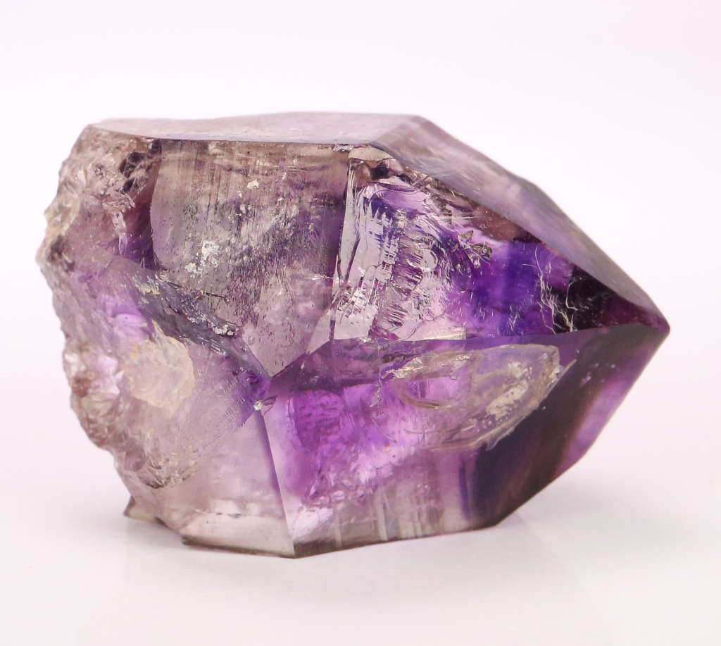 Polished Amethyst incl Quartz, Gobobosebberge Mnt, Namibia