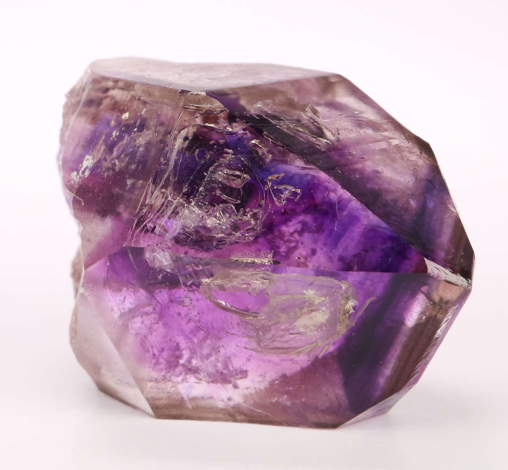 Polished Amethyst incl Quartz, Gobobosebberge Mnt, Namibia