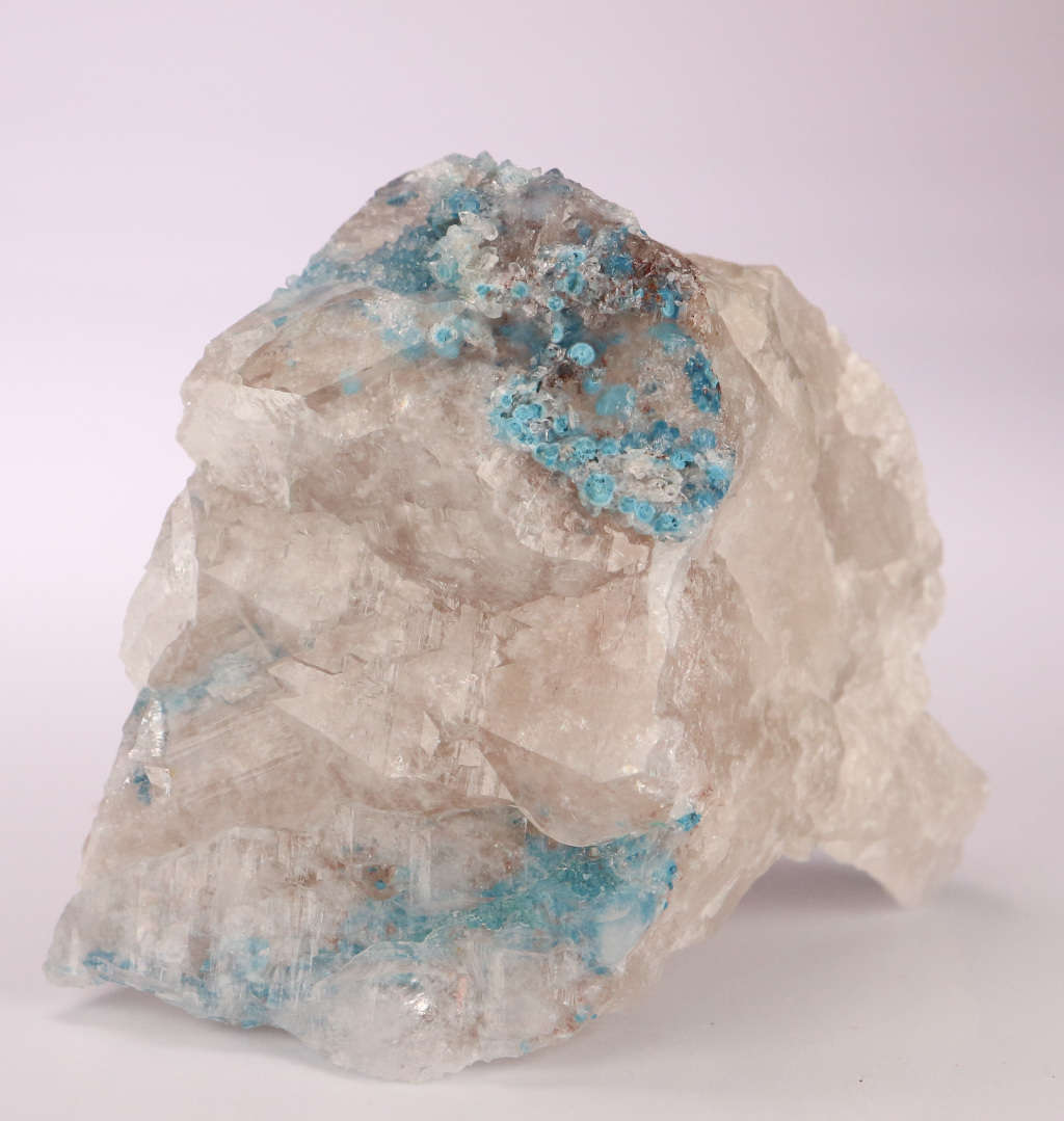 Shattuckite incl Quartz, Kaokoveld Region, Namibia