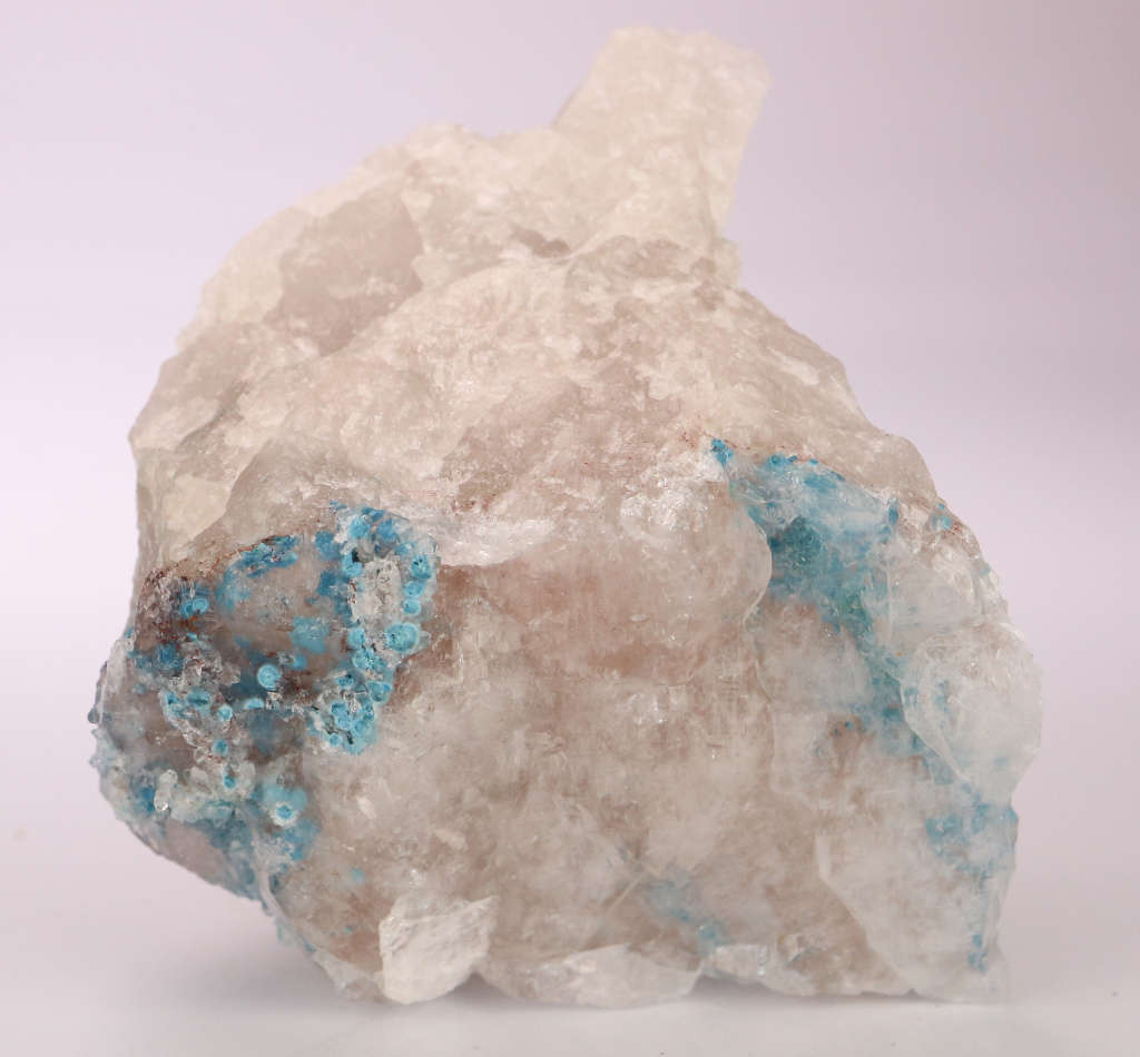 Shattuckite incl Quartz, Kaokoveld Region, Namibia