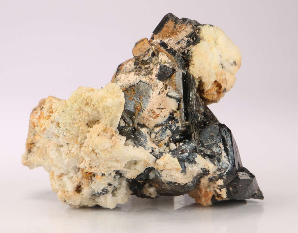 Feldspar and Tourmaline Cluster, Erongo Mnt Region, Namibia