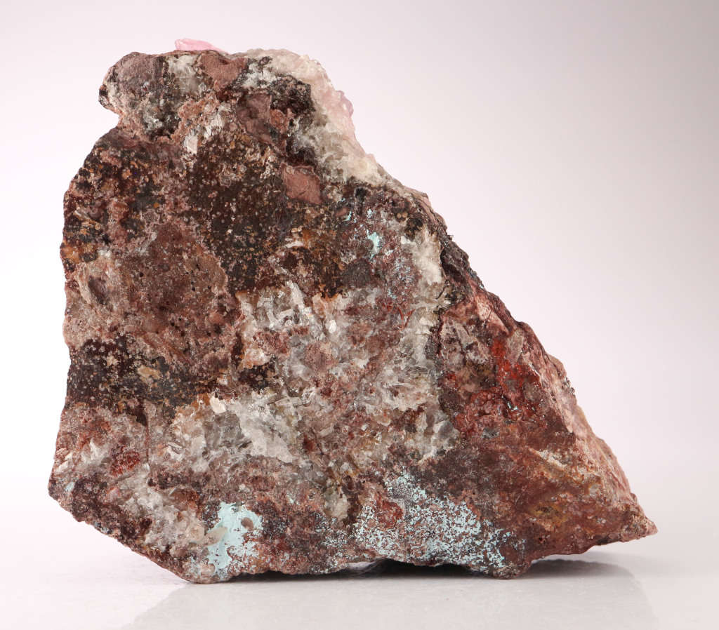 Cobaltoan Calcite on Matrix, Mashamba West Mine, DRC