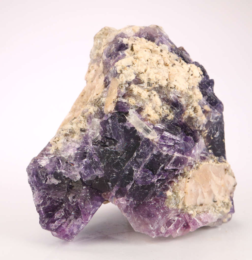 Purple Rough Fluorite, Riemvasmaak, Northern Cape, South Africa