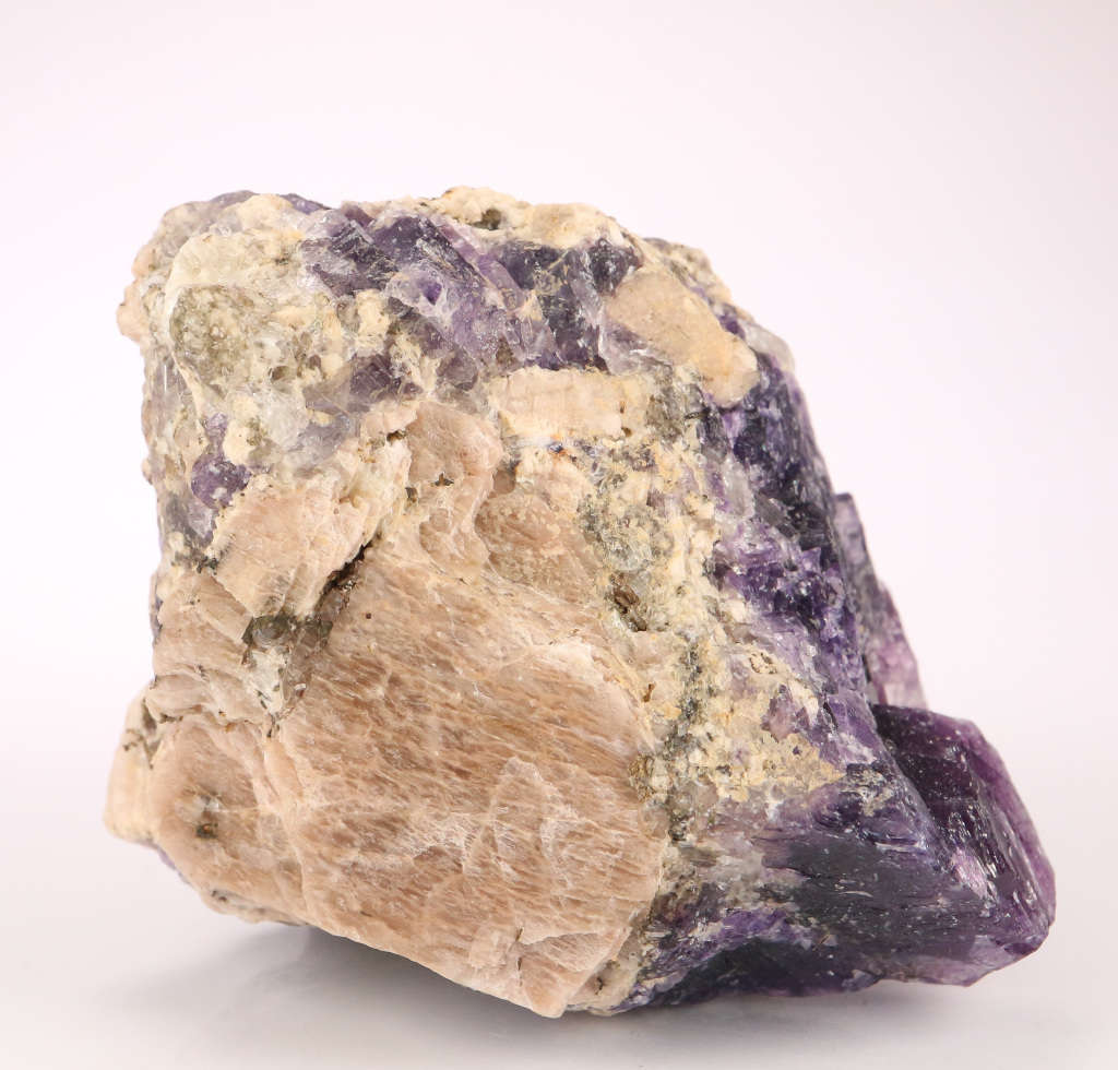 Purple Rough Fluorite, Riemvasmaak, Northern Cape, South Africa