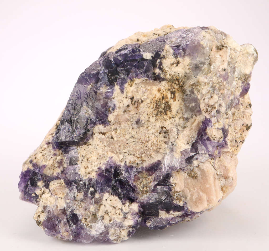 Purple Rough Fluorite, Riemvasmaak, Northern Cape, South Africa