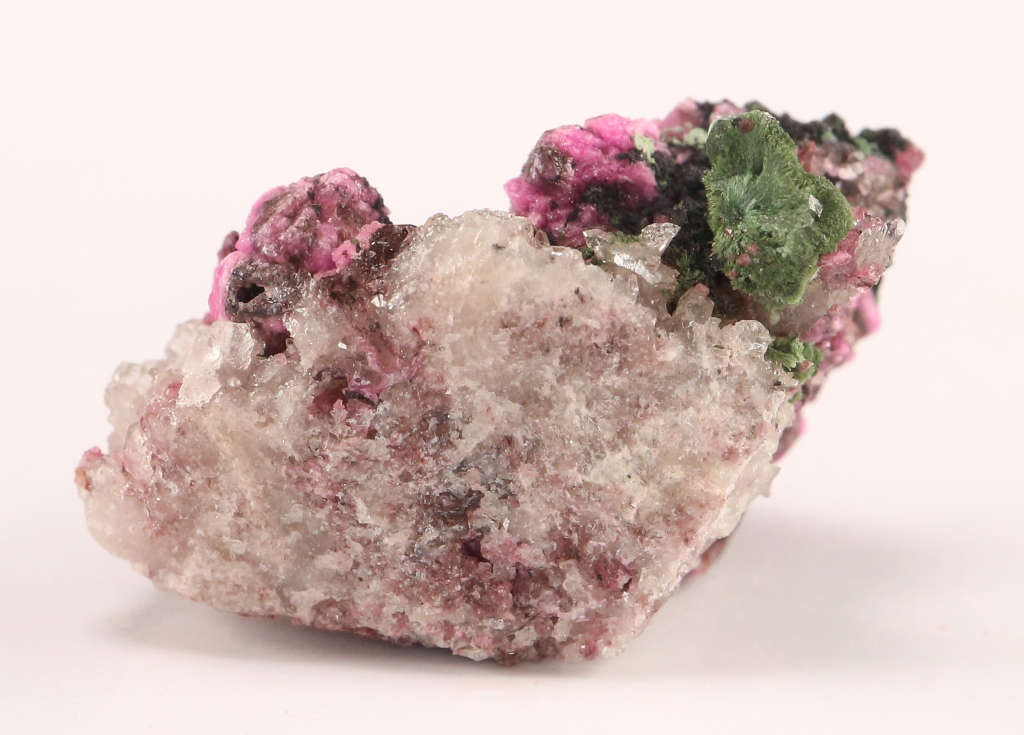 Cobaltoan Calcite on Matrix, Kakanda deposit, Lubudi, Lualaba, DR Congo