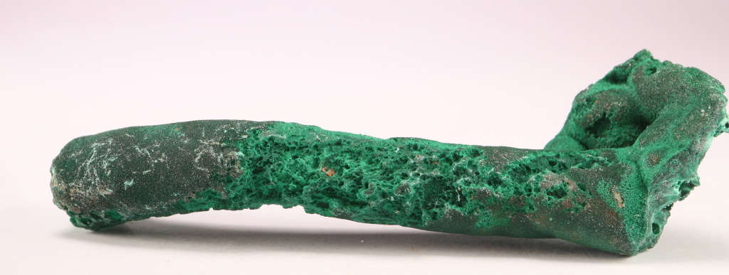 Malachite Stalagmite, Mashamba West Mine, DRC
