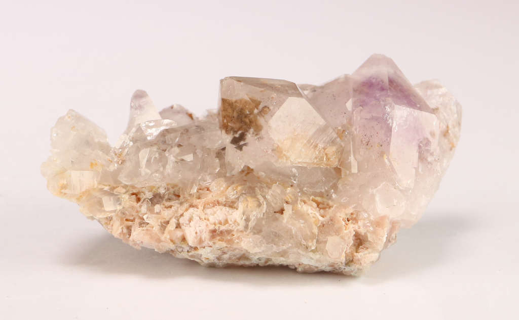 Amethyst incl Quartz Cluster,Orange River Area, Northern Cape, South Africa