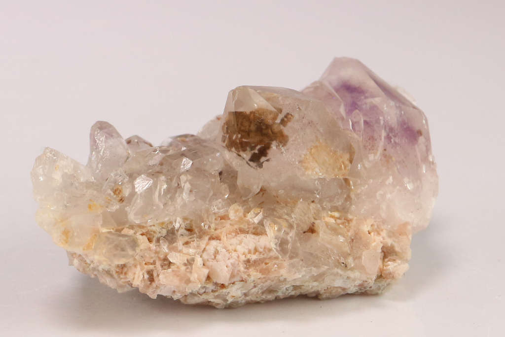 Amethyst incl Quartz Cluster,Orange River Area, Northern Cape, South Africa