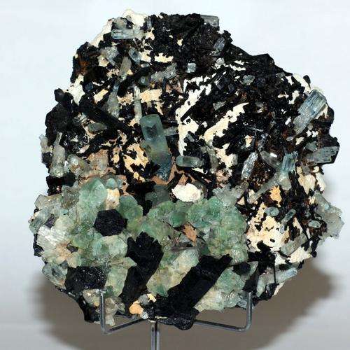 Aquamarine, Fluorite, Schorl and Feldspar, Erongo, Namibia