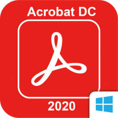 Adobe Acrobat DC Pro 2020 for Windows (Lifetime Once-off Purchase)