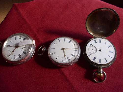 Silver pocket watches