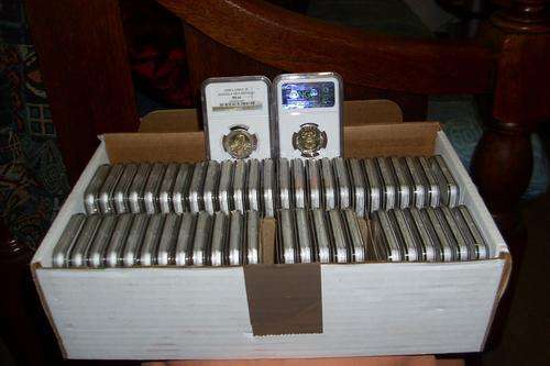 MS 66 MANDELA BIRTHDAY COIN 2008.