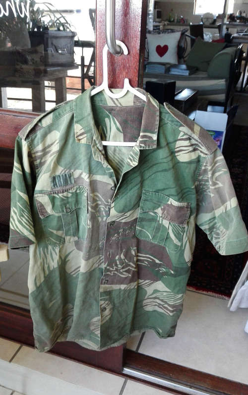 RHODESIA ARMY SHIRT.