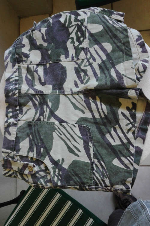 RHODESIA ARMY CAMO SHORT PANTS.
