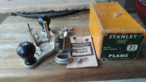 STANLEY PLANE. ROUTER. No 71.