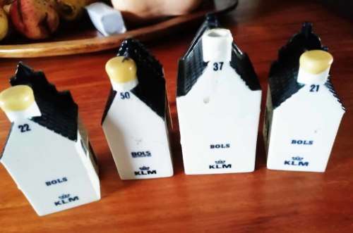 K L M COLLECTIBLES. BOLS BRANDY HOUSES.