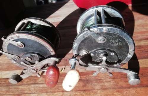TWO PENN No 49 FISHING  REELS