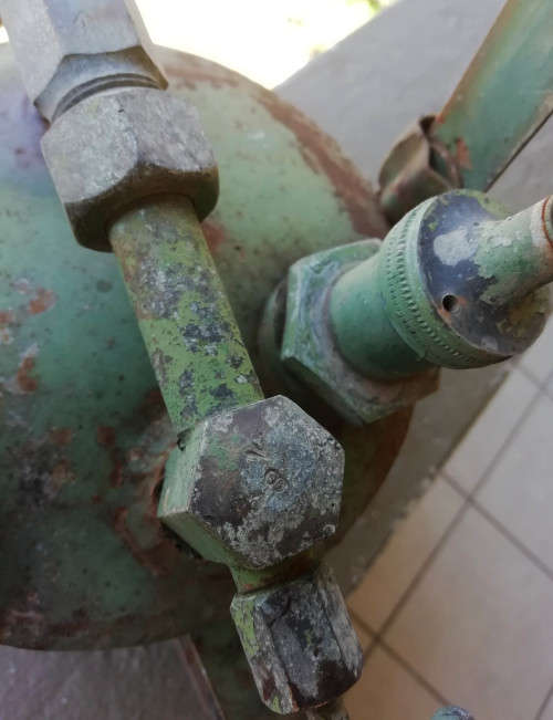 WW 11 MILITARY KEROSENE PARAFFIN BLOW TORCH. 1941.