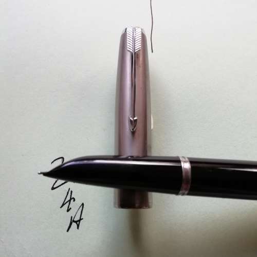 FOUR PARKER FOUNTAIN PENS. WORKING CONDITION.