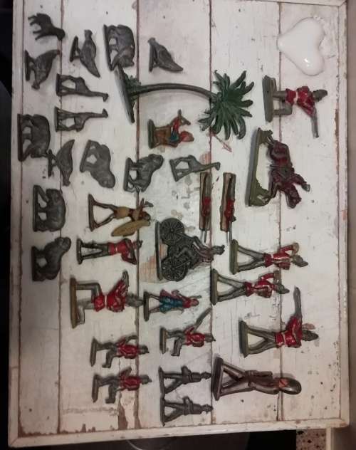 COLLECTION OF LEAD TOYS.