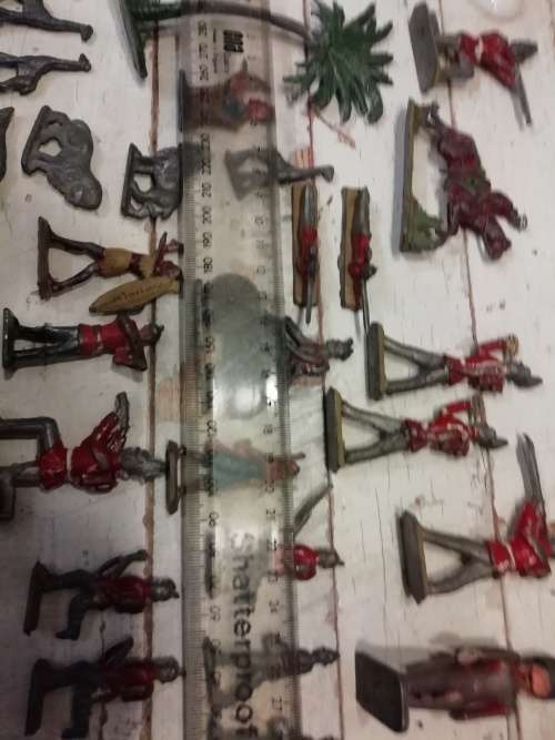 COLLECTION OF LEAD TOYS.