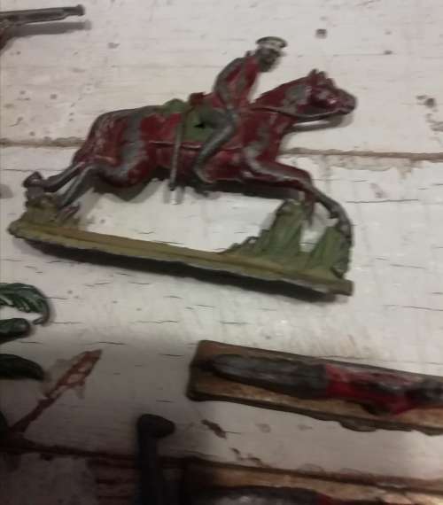 COLLECTION OF LEAD TOYS.