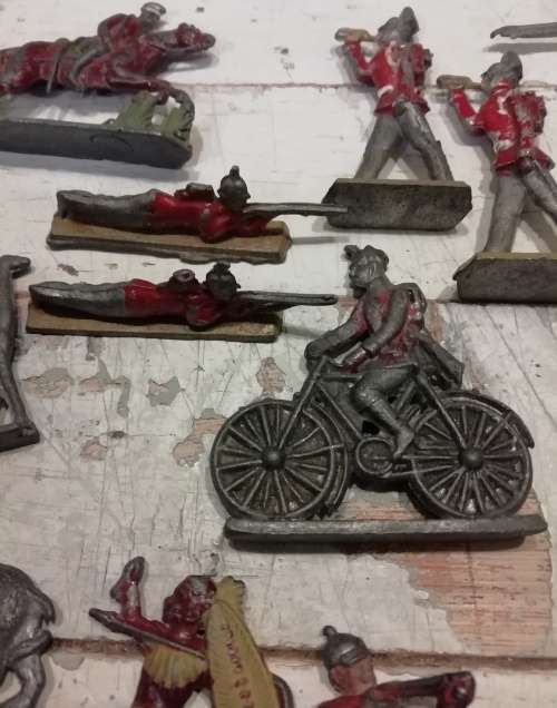 COLLECTION OF LEAD TOYS.