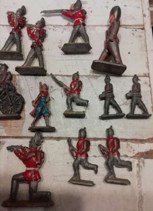 COLLECTION OF LEAD TOYS.