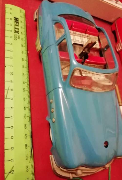 SCHUCO CAR IN BOX, AND SPARE BODY . MINT CONDITION